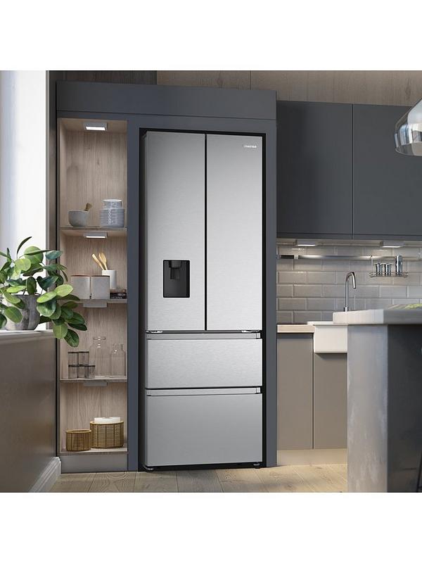 Hisense RF632N4WIE 70cm Wide French Door, American Fridge Freezer - Stainless Steel - Image 2